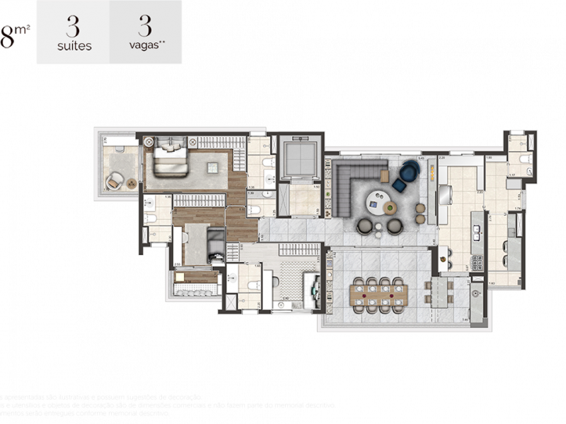 imóvel com 158m² - Moema - São Paulo
