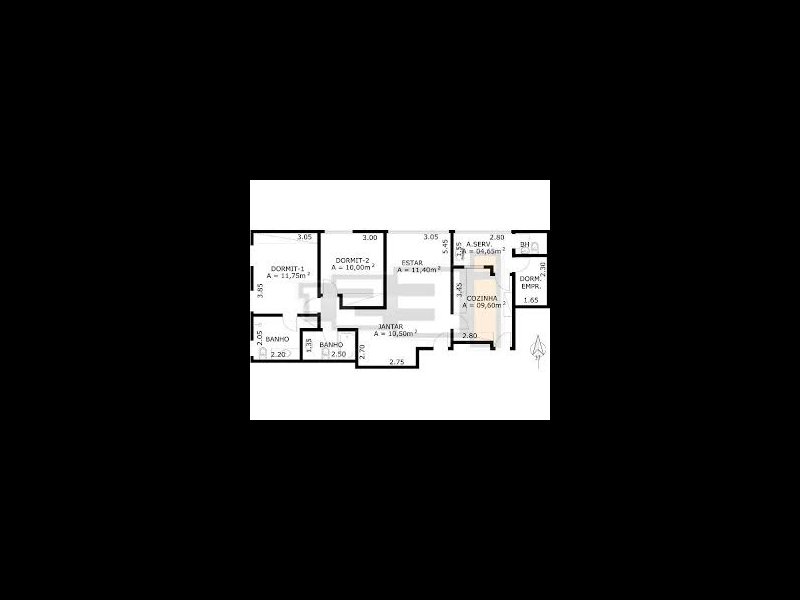 imóvel com 89m² - Itaim Bibi - São Paulo