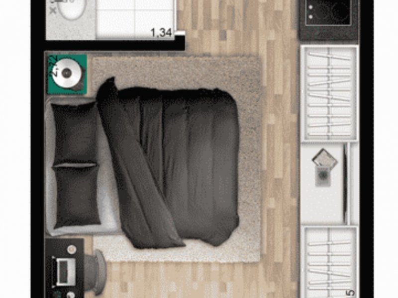 Studio à venda Consolação com 24m² e 1 quarto por R$ 320.000 - 1119808990-20200503-132920.jpg