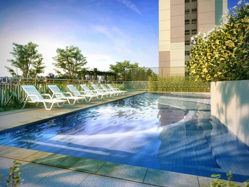 Apartamento à venda Vila Carrão com 70m² e 3 quartos por R$ 450.000 - 668763575-varandas-do-carrao-piscina.jpg