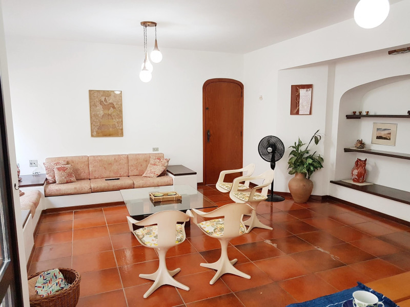 Apartamento à venda Jardim Belmar com 130m² e 3 quartos por R$ 500.000 - sala-estar-porta.jpg