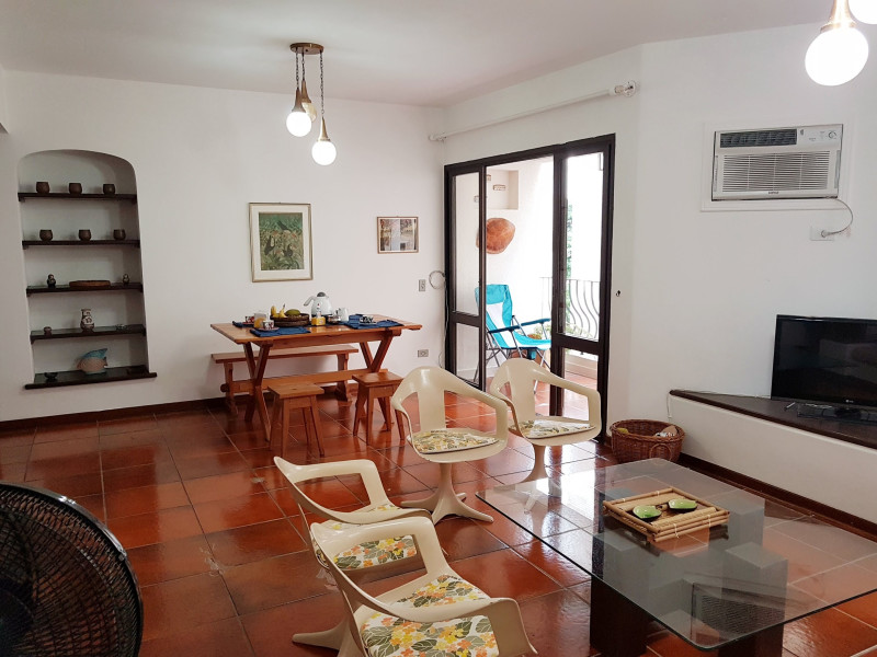 Apartamento à venda Jardim Belmar com 130m² e 3 quartos por R$ 500.000 - sala-estar-varanda.jpg