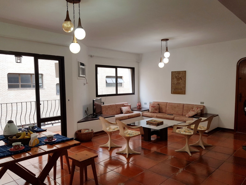 Apartamento à venda Jardim Belmar com 130m² e 3 quartos por R$ 500.000 - sala-estar.jpg