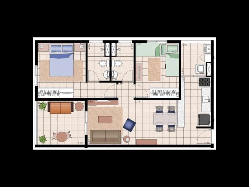 Apartamento à venda Vila São Paulo com 58m² e 2 quartos por R$ 250.000 - 262204158-04.jpg