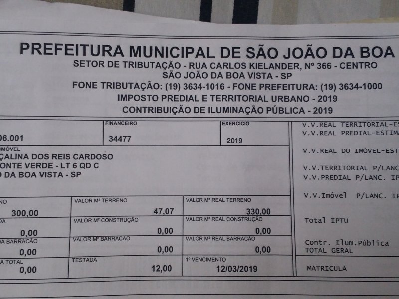Terreno à venda Jardim Recanto do Bosque com 300m² e  quartos por R$ 130.000 - 1123653520-endereco.jpg