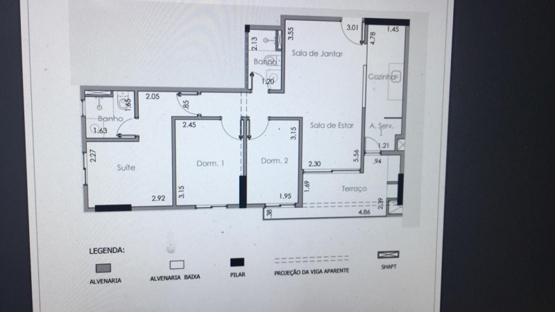 Apartamento à venda Osvaldo Cruz com 73m² e 3 quartos por R$ 700.000 - 961795959-planta.jpg