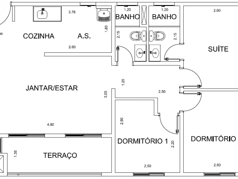 Apartamento à venda Vila São Francisco com 70m² e 3 quartos por R$ 340.000 - 1866037194-avalon-3-dormitorios-planta.png