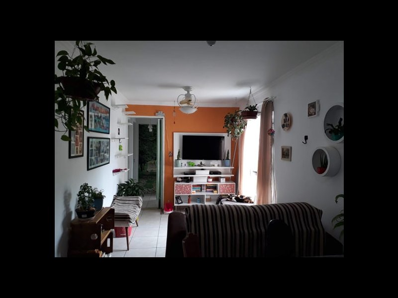 Apartamento à venda Santo Amaro com 62m² e 3 quartos por R$ 350.000 - 434036607-sala.jpg