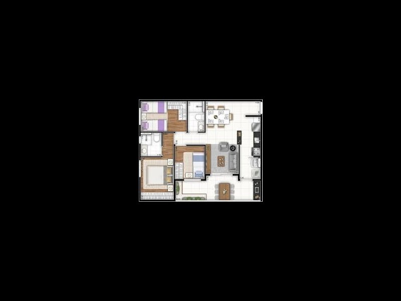 Apartamento à venda Centro com 68m² e 3 quartos por R$ 420.000 - 1241132310-planta-3dorm.jpg