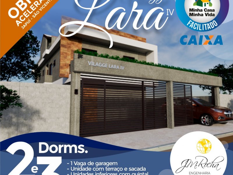 imóvel com 65m² - Japuí - São Vicente