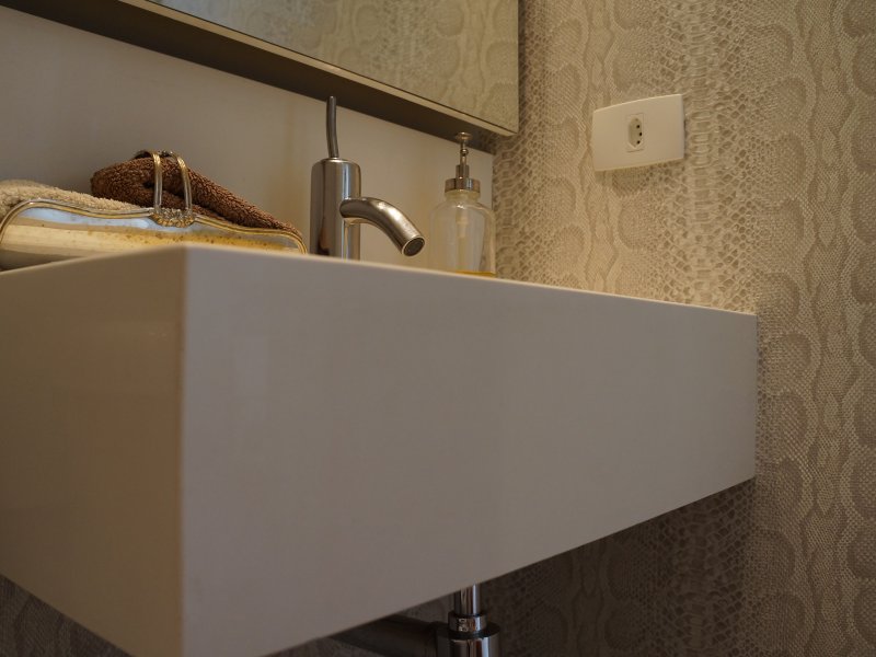 Apartamento à venda Bela Vista com 100m² e 2 quartos por R$ 1.150.000 - 1394626134-lavabo01.JPG