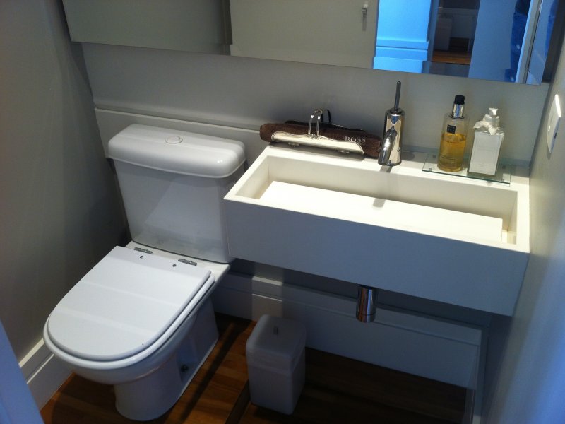 Apartamento à venda Bela Vista com 100m² e 2 quartos por R$ 1.150.000 - 836450758-lavabo02.JPG