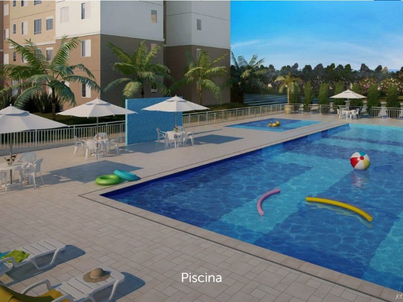 Apartamento à venda Colônia (Zona Leste) com 46m² e 2 quartos por R$ 298.850 - 1097989356-piscina.jpg