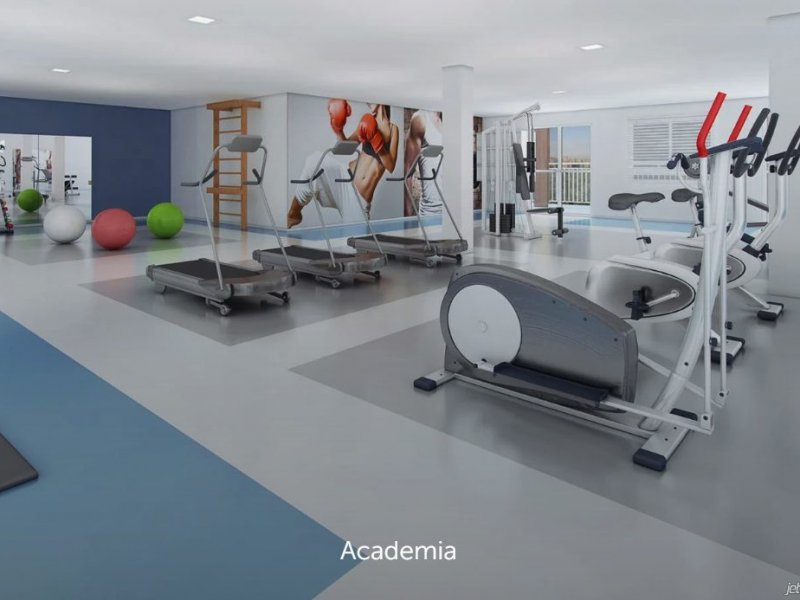 Apartamento à venda Colônia (Zona Leste) com 46m² e 2 quartos por R$ 298.850 - 77473400-academia.jpg