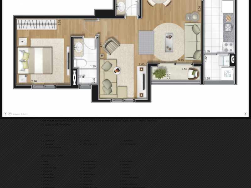 Apartamento à venda Jd Umuarama  com 58m² e 2 quartos por R$ 450.000 - 1124374588-a11d588f-3936-4d4b-a94e-0500835a78af.png