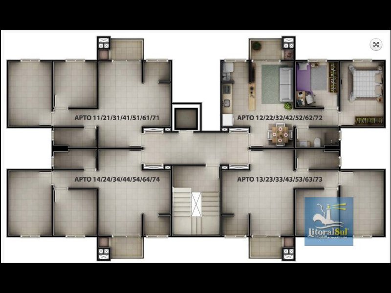 imóvel com 56m² - Vila Esperança - Tubarao