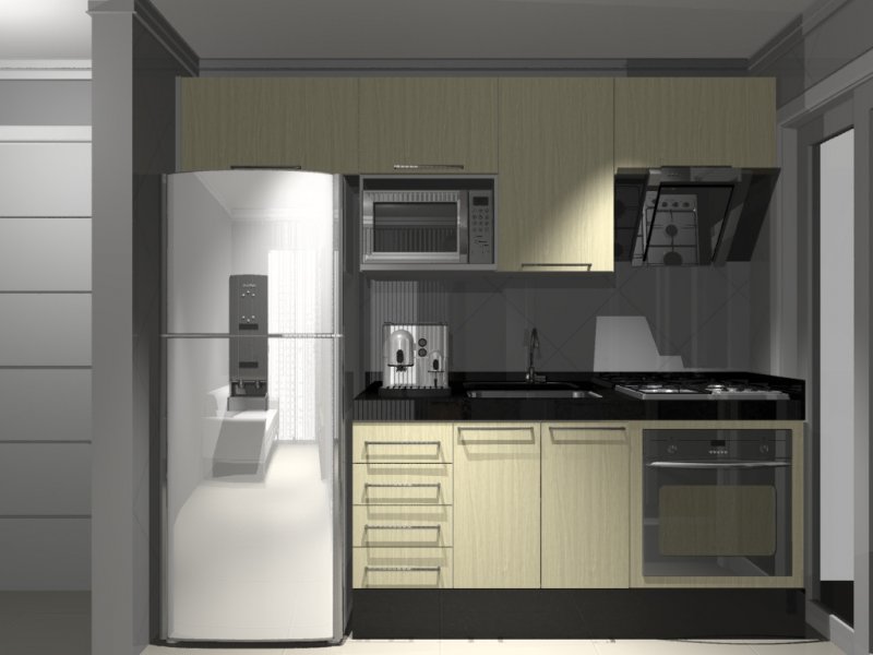Apartamento à venda Vila Santa Teresa (Zona Sul) com 57m² e 2 quartos por R$ 350.000 - 938183450-cozinha.jpg