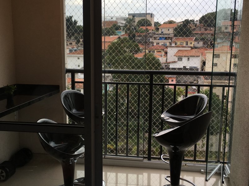 Apartamento à venda Vila Polopoli com 72m² e 3 quartos por R$ 559.000 - 770797299-sacada-3.JPG