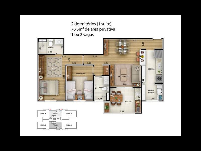 Apartamento à venda Engordadouro com 76m² e 2 quartos por R$ 420.000 - 218447340-3a880a5e-db81-4282-88dd-c7df9dfd1dda.jpeg