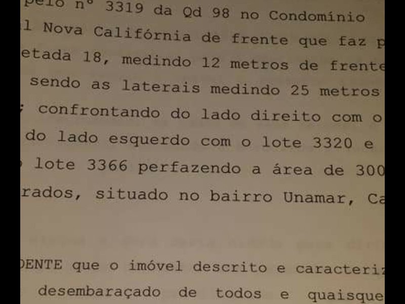 Terreno à venda Unamar com 300m² e  quartos por R$ 32.000 - 1305598579-screenshot-20200611-221552-whatsapp.jpg