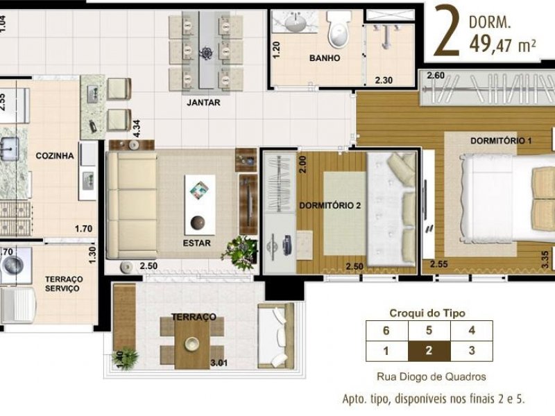 Apartamento à venda Santo Amaro com 49m² e 2 quartos por R$ 600.000 - 1504440287-photo-2020-01-27-17-08-19.jpg