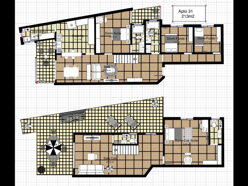 Cobertura à venda Vila Euro com 213m² e 4 quartos por R$ 660.000 - 104084465-3o-andar-frente-cobert-31.jpeg
