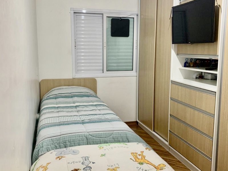 Apartamento à venda Parque São Vicente com 54m² e 2 quartos por R$ 276.000 - 212321741-quarto-meninos-4.JPG