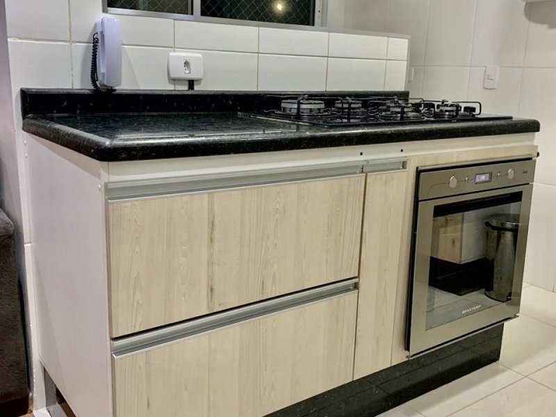 Apartamento à venda Parque São Vicente com 54m² e 2 quartos por R$ 276.000 - 386683153-cozinha-5.JPG