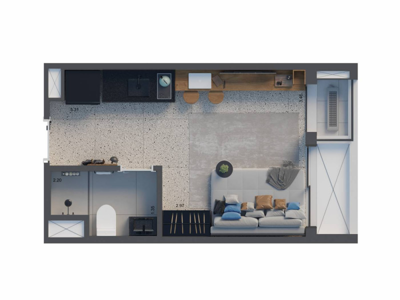 Studio à venda Vila Clementino com 22m² e 1 quarto por R$ 420.000 - 1552276499-whatsapp-image-2022-12-03-at-13.jpeg