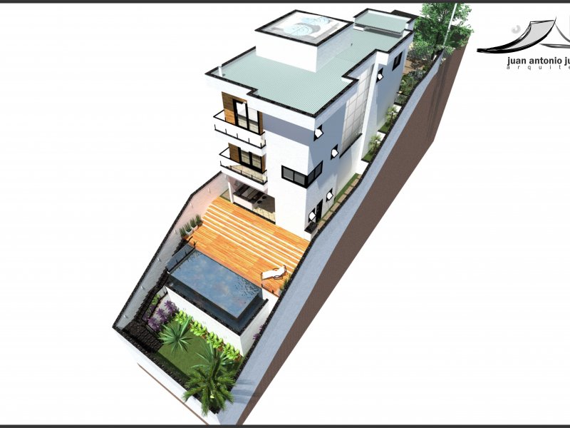 Terreno à venda Parque Nova Jandira com 350m² e  quartos por R$ 235.000 - 1949865430-09-perspectiva-dos-fundos.jpg