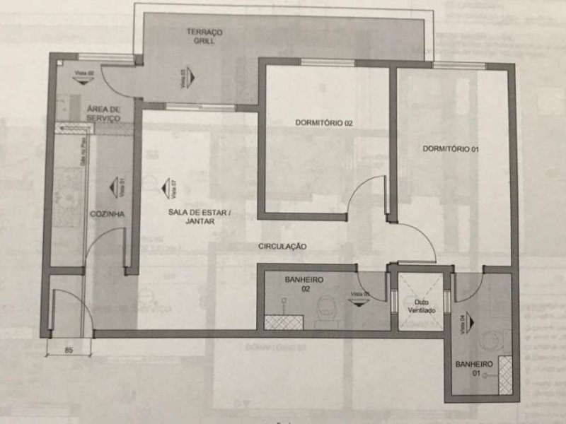 imóvel com 63m² - Centro - Osasco