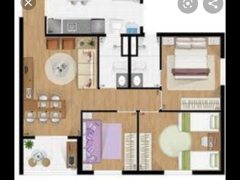 Apartamento à venda Campestre com 64m² e 3 quartos por R$ 350.000 - 250806346-img-20200525-wa0320.jpg