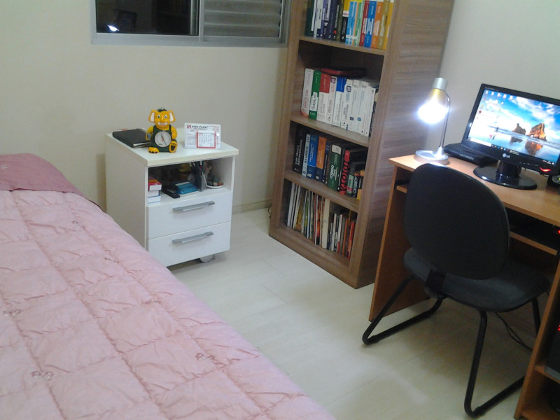 Apartamento à venda Santana com 60m² e 2 quartos por R$ 540.000 - quarto-com-estante.jpg