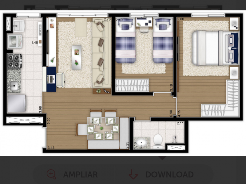 imóvel com 51m² - Jardim Santa Emília - São Paulo