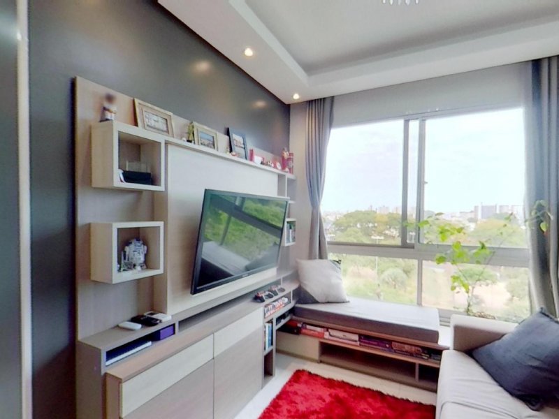 Apartamento à venda Sarandi com 57m² e 2 quartos por R$ 330.000 - 1017120277-sala-1.jpg