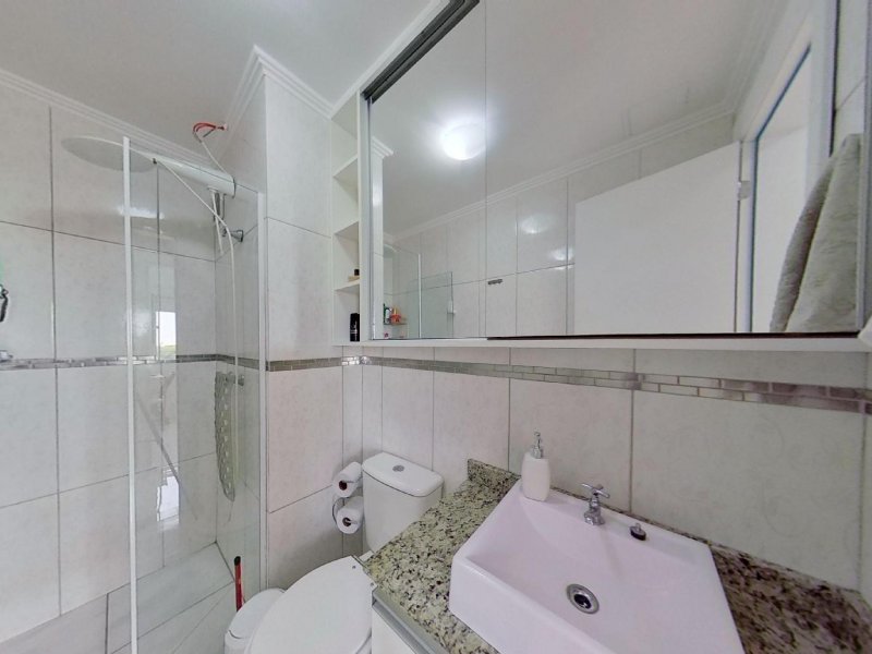 Apartamento à venda Sarandi com 57m² e 2 quartos por R$ 330.000 - 1887301797-banheiro-social.jpg