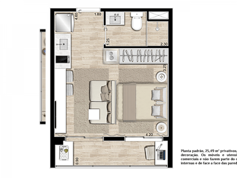 Apartamento à venda Centro com 25m² e 1 quarto por R$ 230.000 - 1899875729-14.png