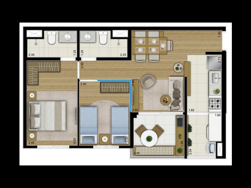imóvel com 57m² - Vila Formosa - São Paulo