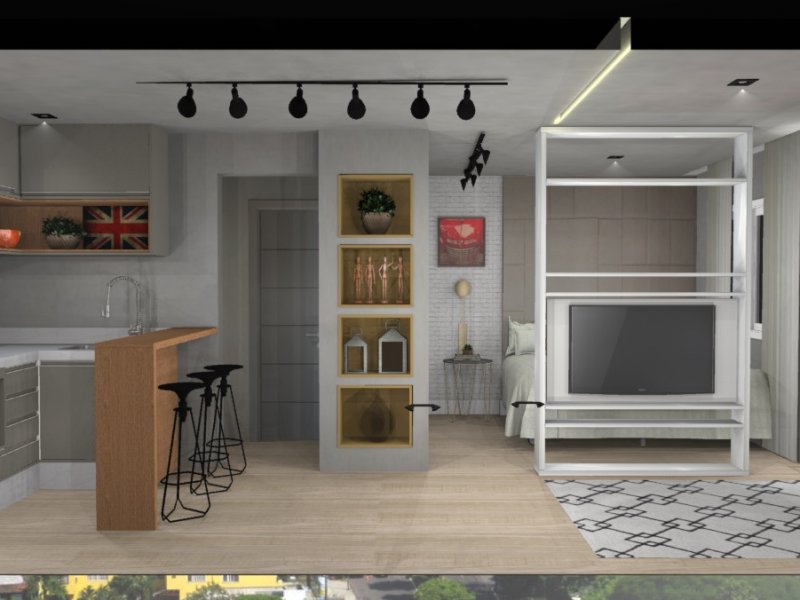 Studio à venda Centro com 37m² e 1 quarto por R$ 310.000 - 1681351089-4.jpg