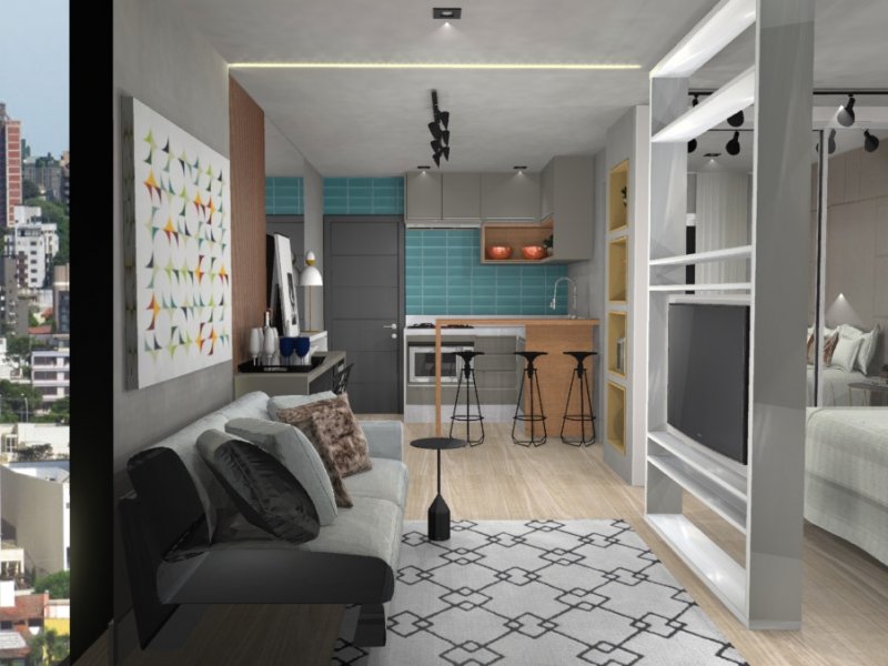 Studio à venda Centro com 37m² e 1 quarto por R$ 310.000 - 87057230-2.jpg