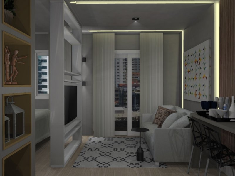 Studio à venda Centro com 37m² e 1 quarto por R$ 310.000 - 977995922-1.jpg