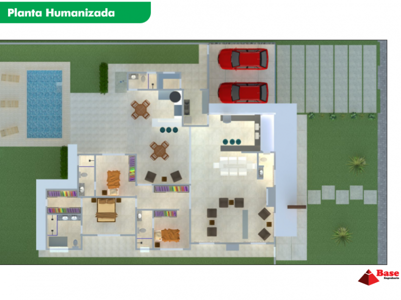 Casa de condomínio à venda Eucaliptos com 286m² e 3 quartos por R$ 1.150.000 - 1335088842-planta-humanizada.png