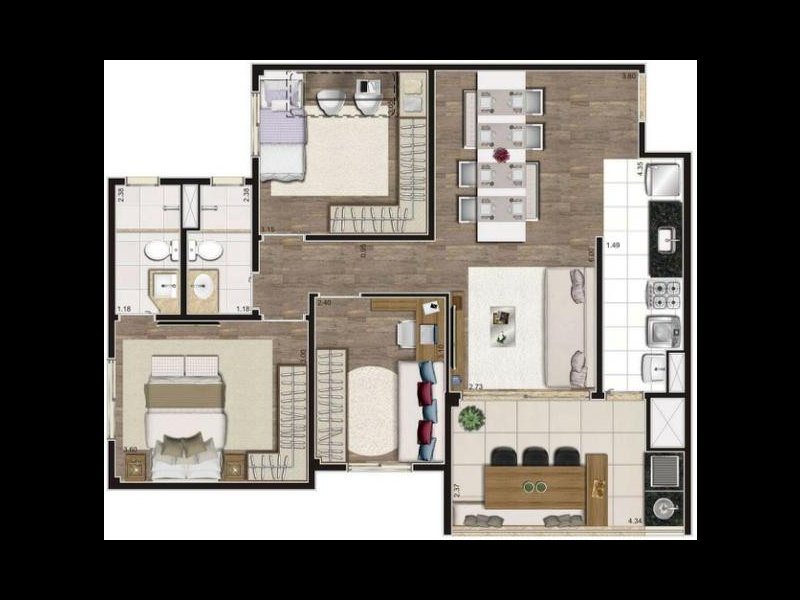 Apartamento à venda Lapa com 81m² e 3 quartos por R$ 725.000 - 741253136-img-20200622-wa0174.jpg