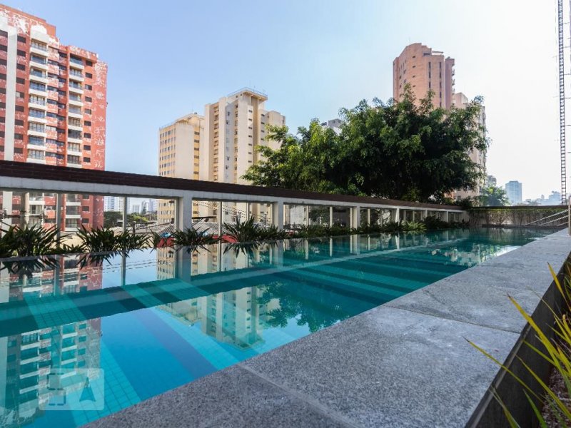 Studio à venda Brooklin com 36m² e 1 quarto por R$ 480.000 - 1495141675-piscina-aberta.jpg