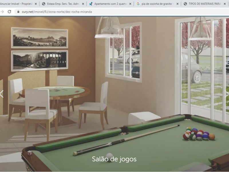 Apartamento à venda Rocha Miranda com 48m² e 2 quartos por R$ 240.000 - 579784885-salao-de-jogos.jpg