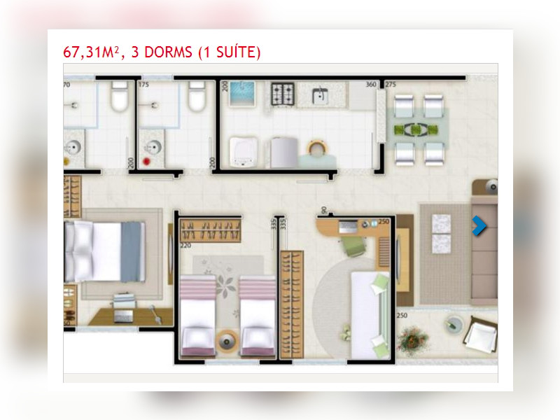 imóvel com 75m² - Candelária - Belo Horizonte