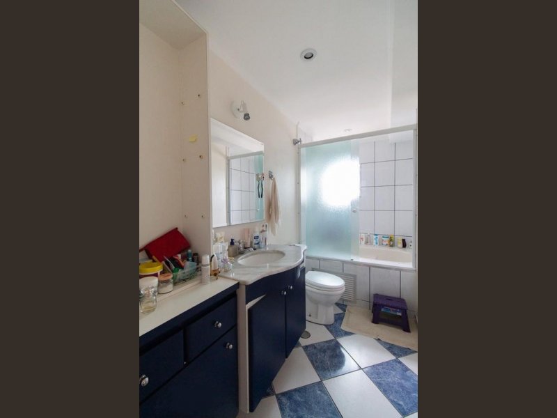 Apartamento à venda Alto da Mooca com 102m² e 3 quartos por R$ 480.000 - 1623066081-banheiro-azul.jpg