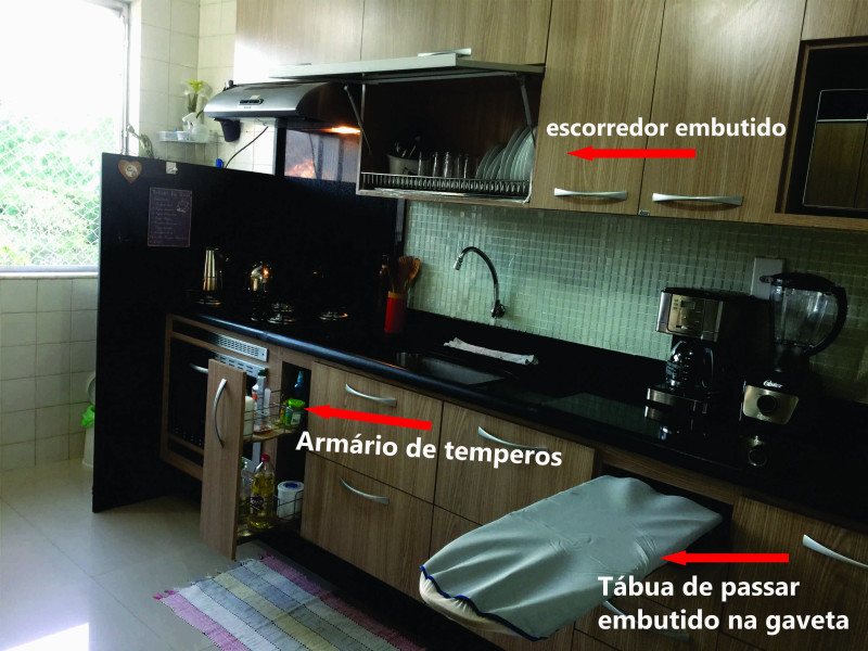 Apartamento à venda Engenho Novo com 65m² e 2 quartos por R$ 260.000 - cozinha-05.jpg