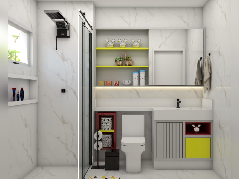 Apartamento à venda Vila Bocaina com 155m² e 3 quartos por R$ 1.080.000 - banheiro-davi.jpg