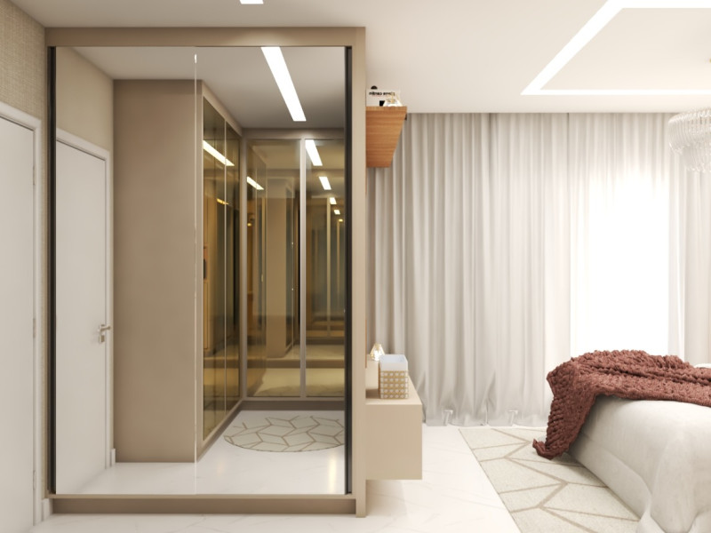 Apartamento à venda Vila Bocaina com 155m² e 3 quartos por R$ 1.080.000 - espelho-suite-casal.jpg